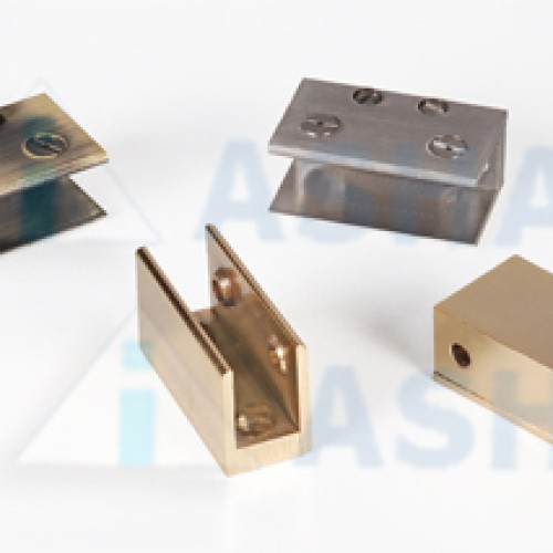 Brass folding bracket